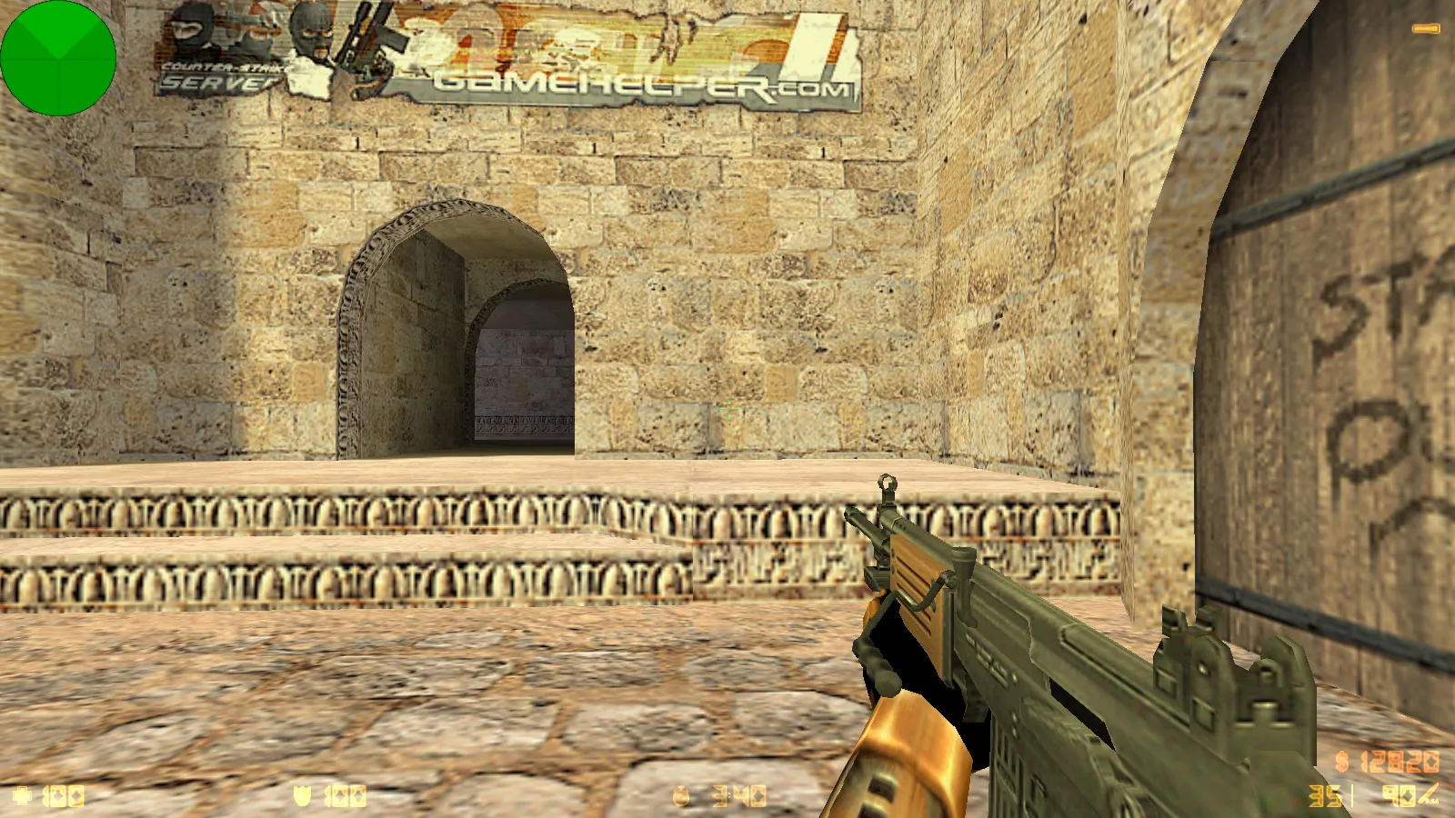 Скриншот  CS 1.6 Half-Life сборка: Гордон Фримен, монтировка, Метрокопы, темное меню и оптимизированный конфиг