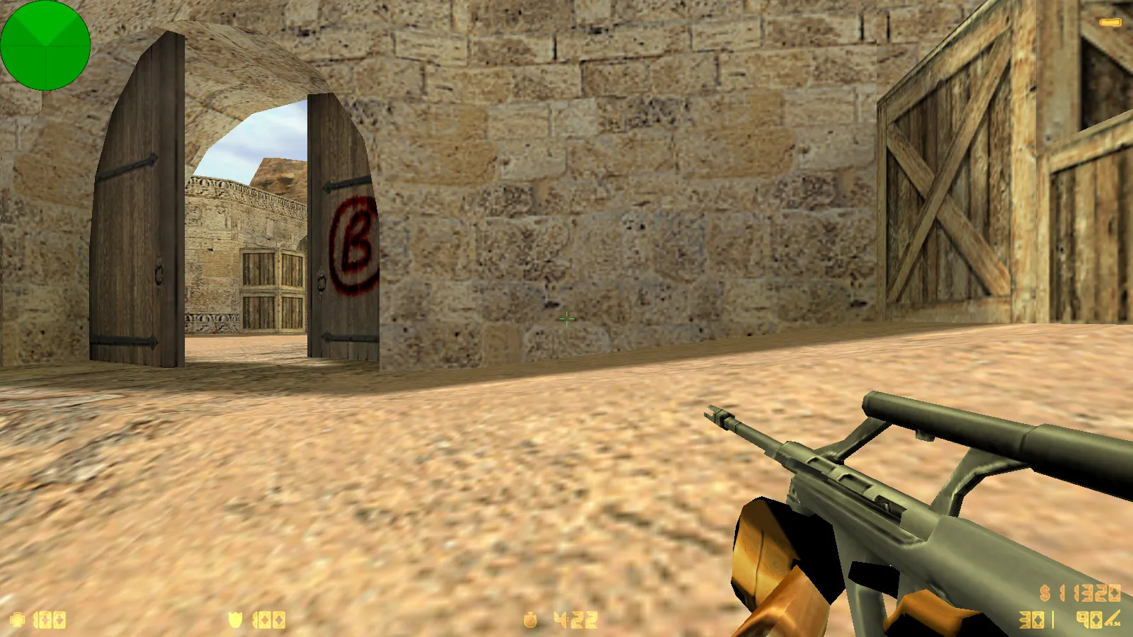 Скриншот  CS 1.6 Half-Life сборка: Гордон Фримен, монтировка, Метрокопы, темное меню и оптимизированный конфиг