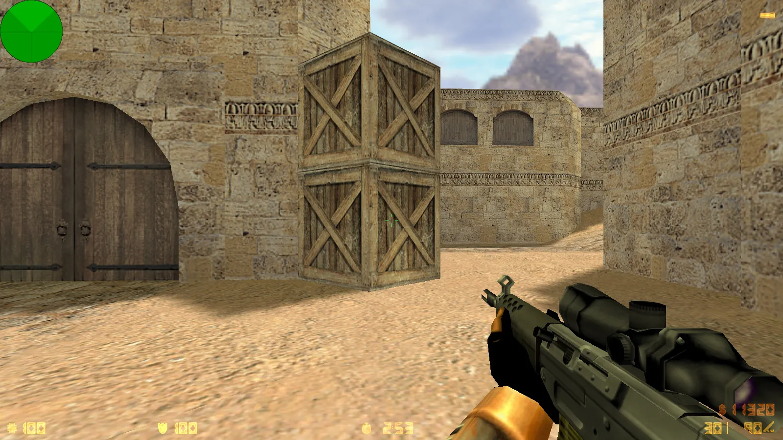 Скриншот  CS 1.6 Half-Life сборка: Гордон Фримен, монтировка, Метрокопы, темное меню и оптимизированный конфиг