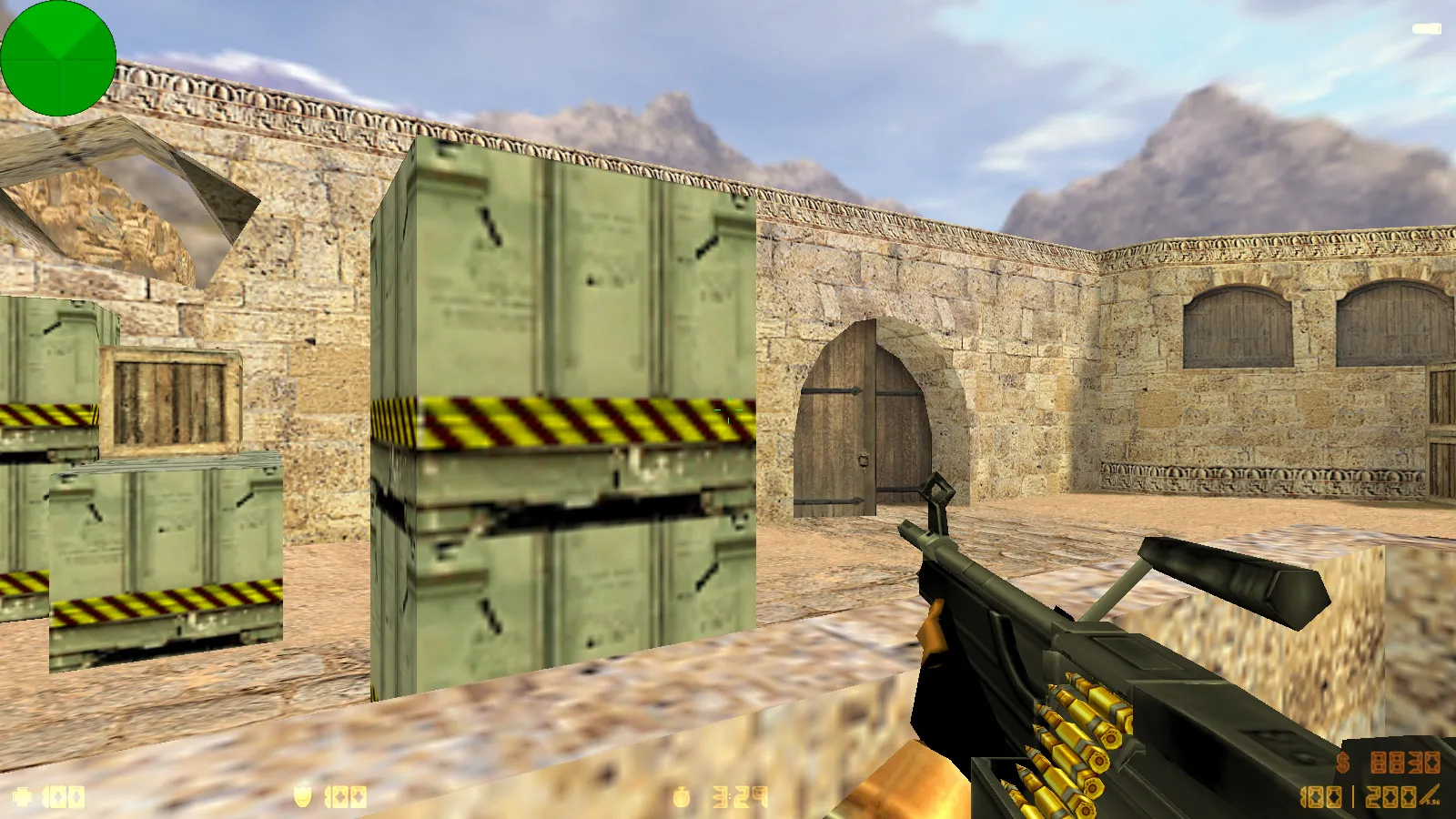 Скриншот  CS 1.6 Half-Life сборка: Гордон Фримен, монтировка, Метрокопы, темное меню и оптимизированный конфиг