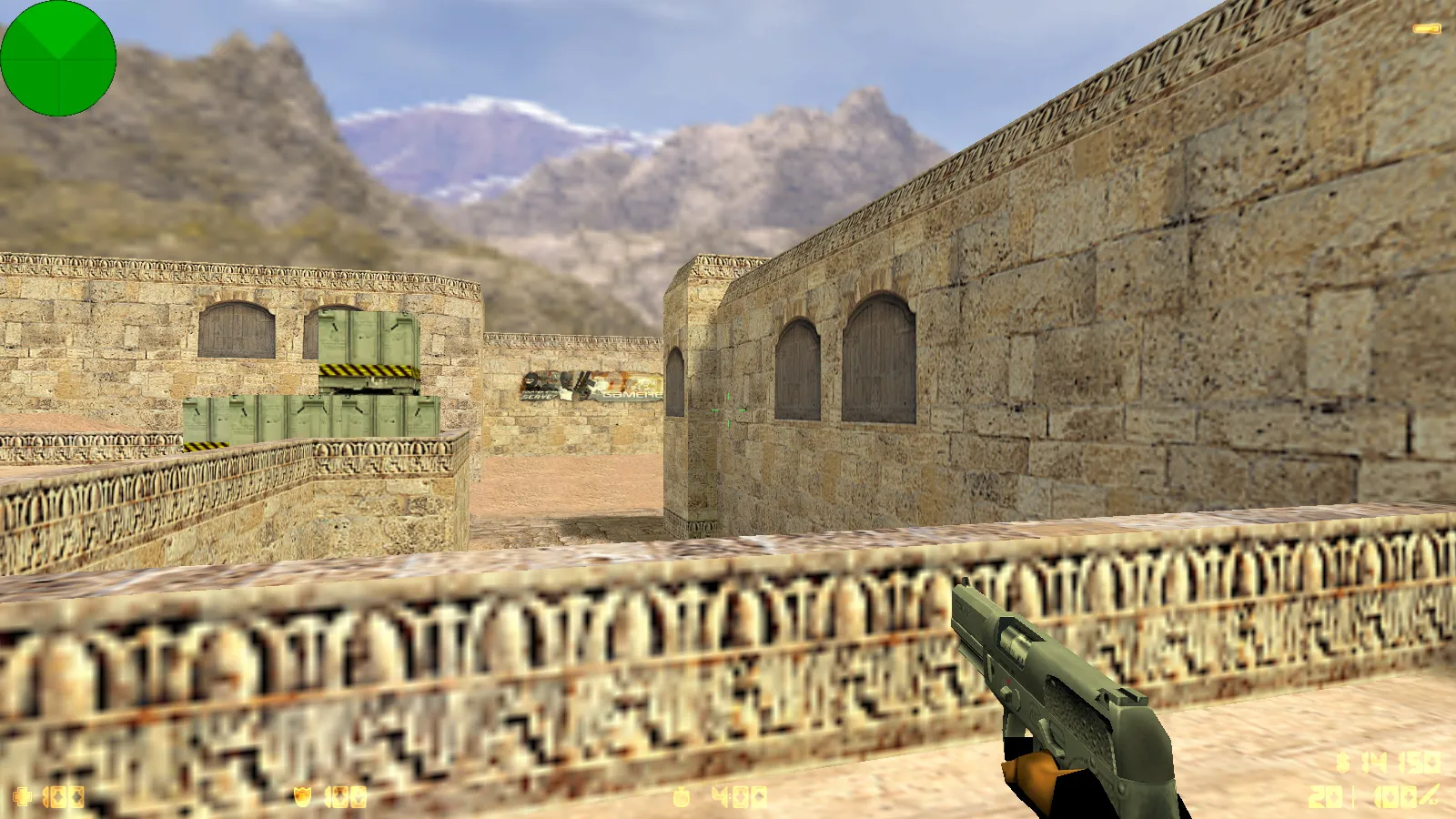 Скриншот  CS 1.6 Half-Life сборка: Гордон Фримен, монтировка, Метрокопы, темное меню и оптимизированный конфиг