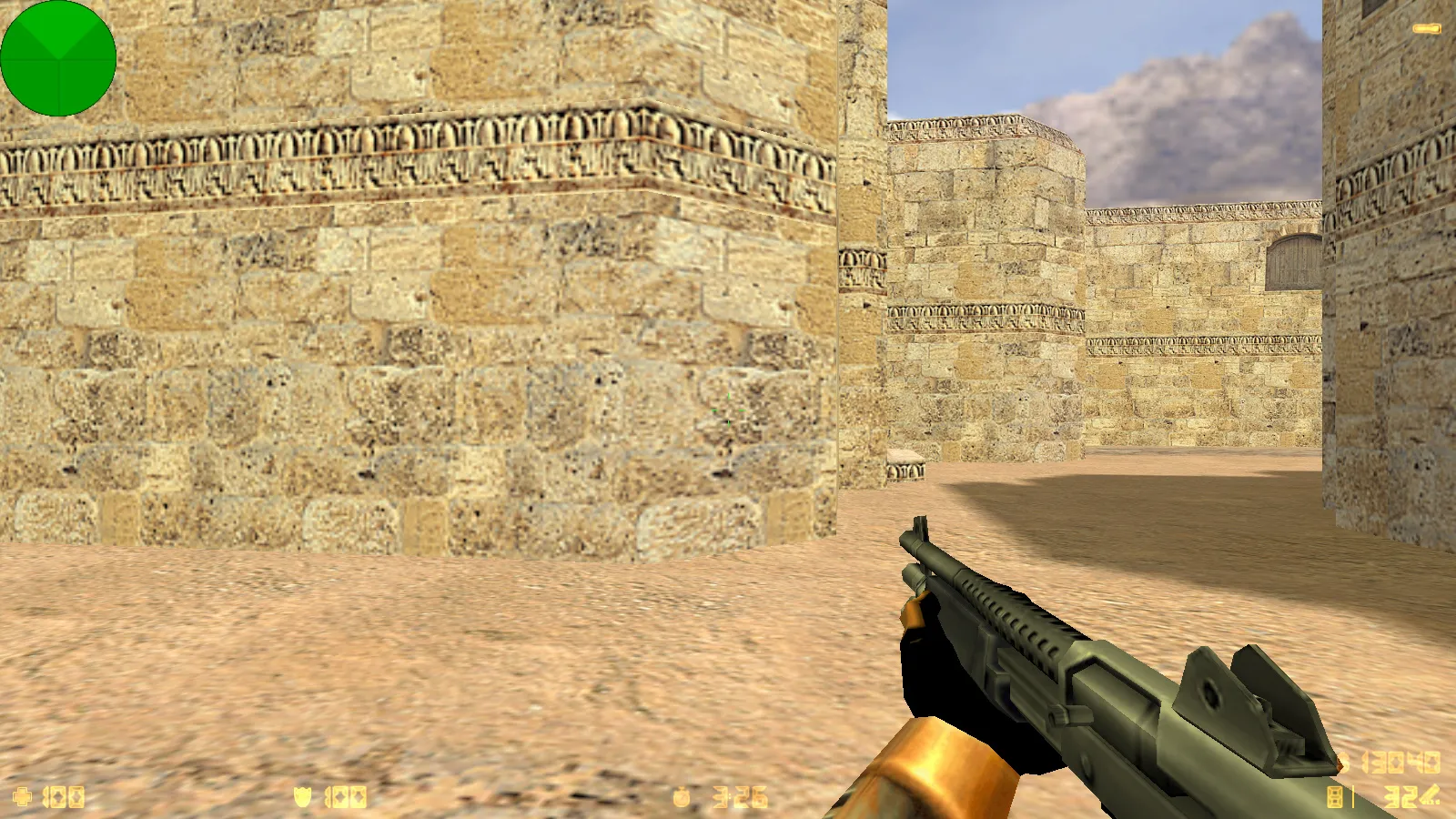 Скриншот  CS 1.6 Half-Life сборка: Гордон Фримен, монтировка, Метрокопы, темное меню и оптимизированный конфиг