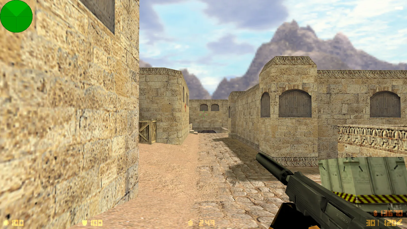 Скриншот  CS 1.6 Half-Life сборка: Гордон Фримен, монтировка, Метрокопы, темное меню и оптимизированный конфиг