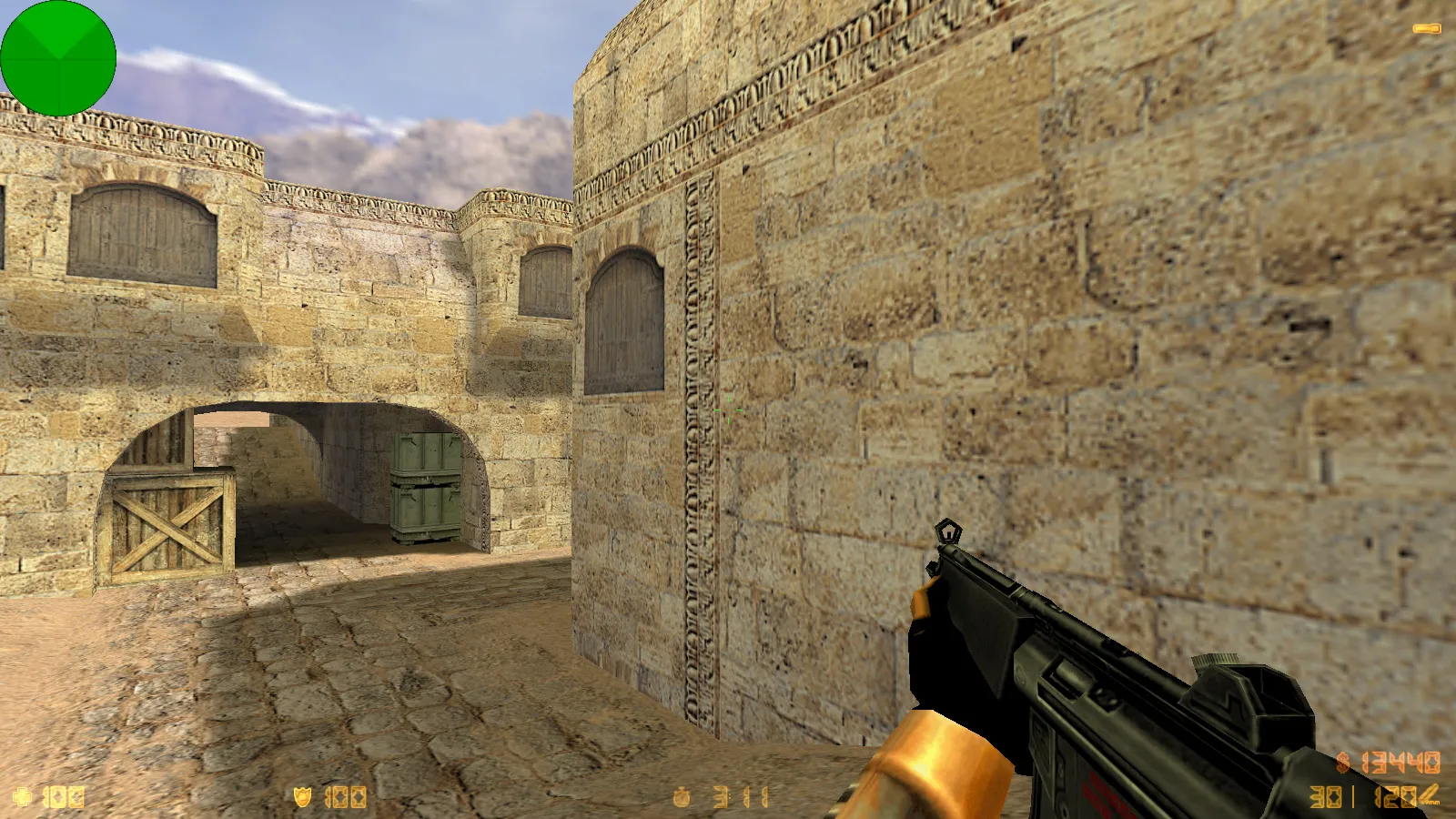 Скриншот  CS 1.6 Half-Life сборка: Гордон Фримен, монтировка, Метрокопы, темное меню и оптимизированный конфиг