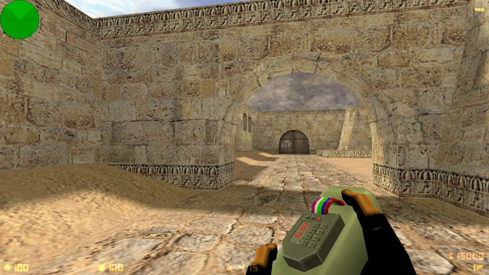 Скриншот  CS 1.6 Half-Life сборка: Гордон Фримен, монтировка, Метрокопы, темное меню и оптимизированный конфиг