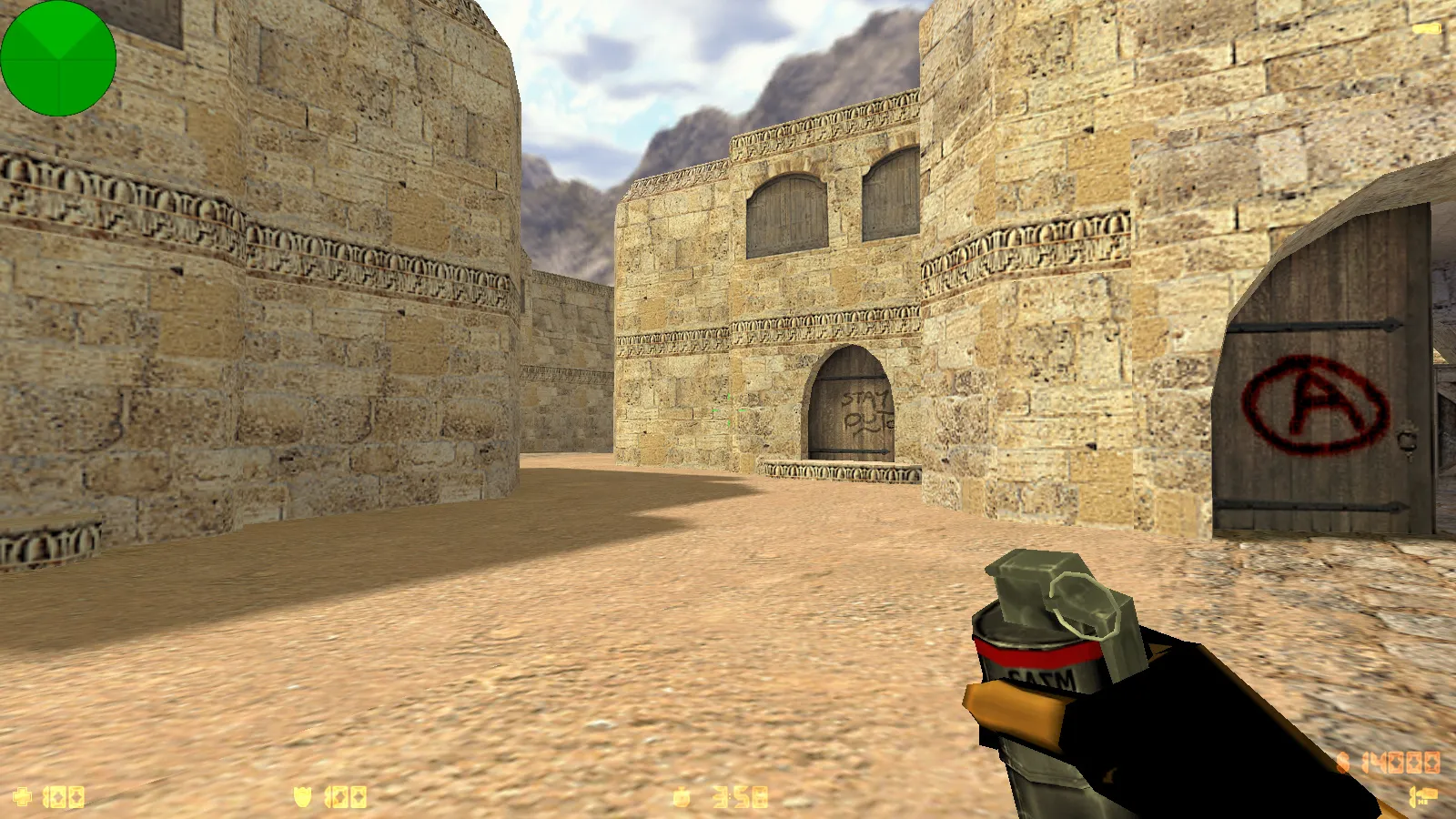 Скриншот  CS 1.6 Half-Life сборка: Гордон Фримен, монтировка, Метрокопы, темное меню и оптимизированный конфиг