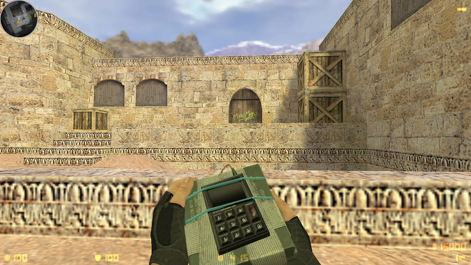 Скриншот  CS 1.6 Havoc сборка: 29 скинов оружия, темное меню, звуки и музыка, оптимизированный конфиг, стабильный запуск