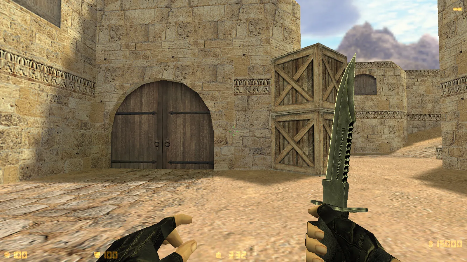 Скриншот CS 1.6 HD Original: чистая сборка с 29 HD-моделями оружия, оптимизированным конфигом и обновленными звуками