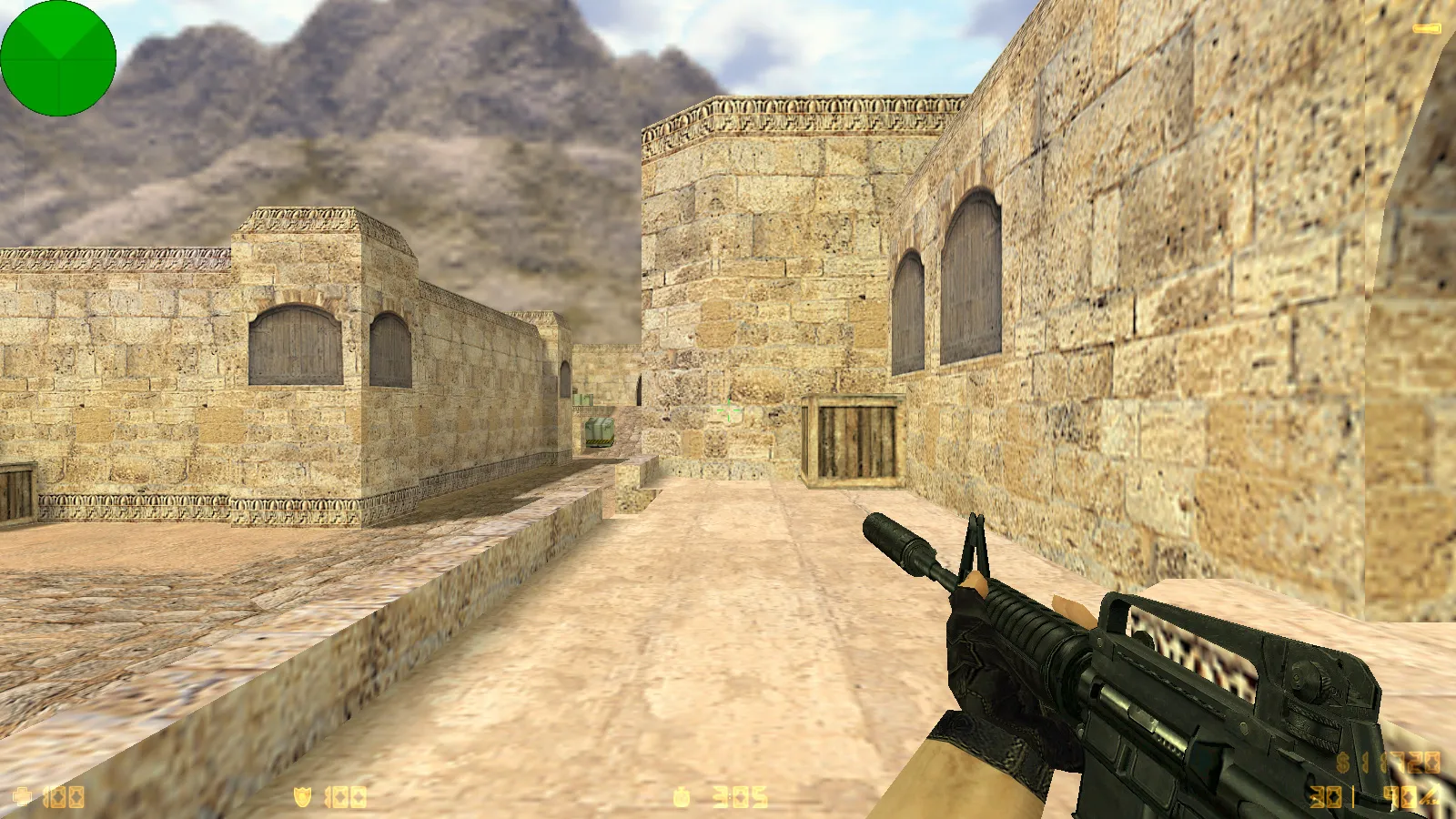 Скриншот CS 1.6 HD Original: чистая сборка с 29 HD-моделями оружия, оптимизированным конфигом и обновленными звуками