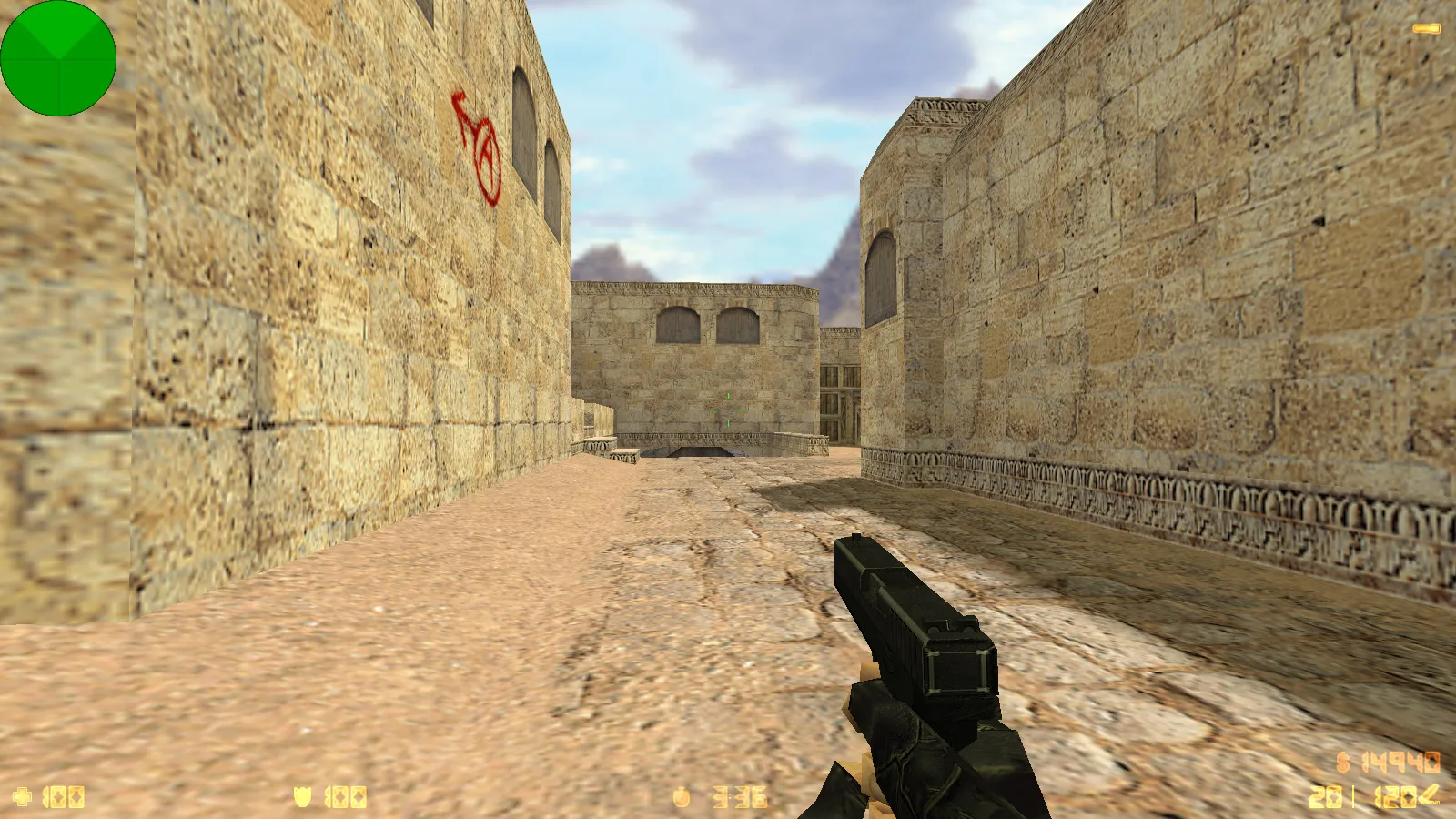 Скриншот  CS 1.6 HD Original: чистая сборка с 29 HD-моделями оружия, оптимизированным конфигом и обновленными звуками