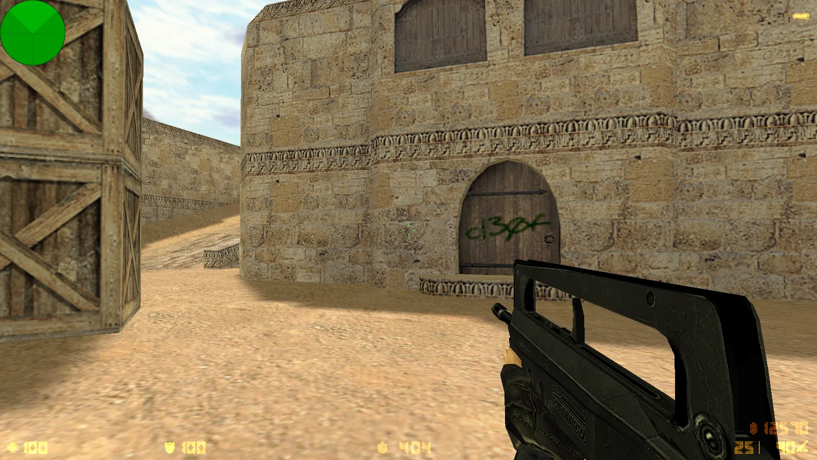 Скриншот  CS 1.6 HD Original: чистая сборка с 29 HD-моделями оружия, оптимизированным конфигом и обновленными звуками