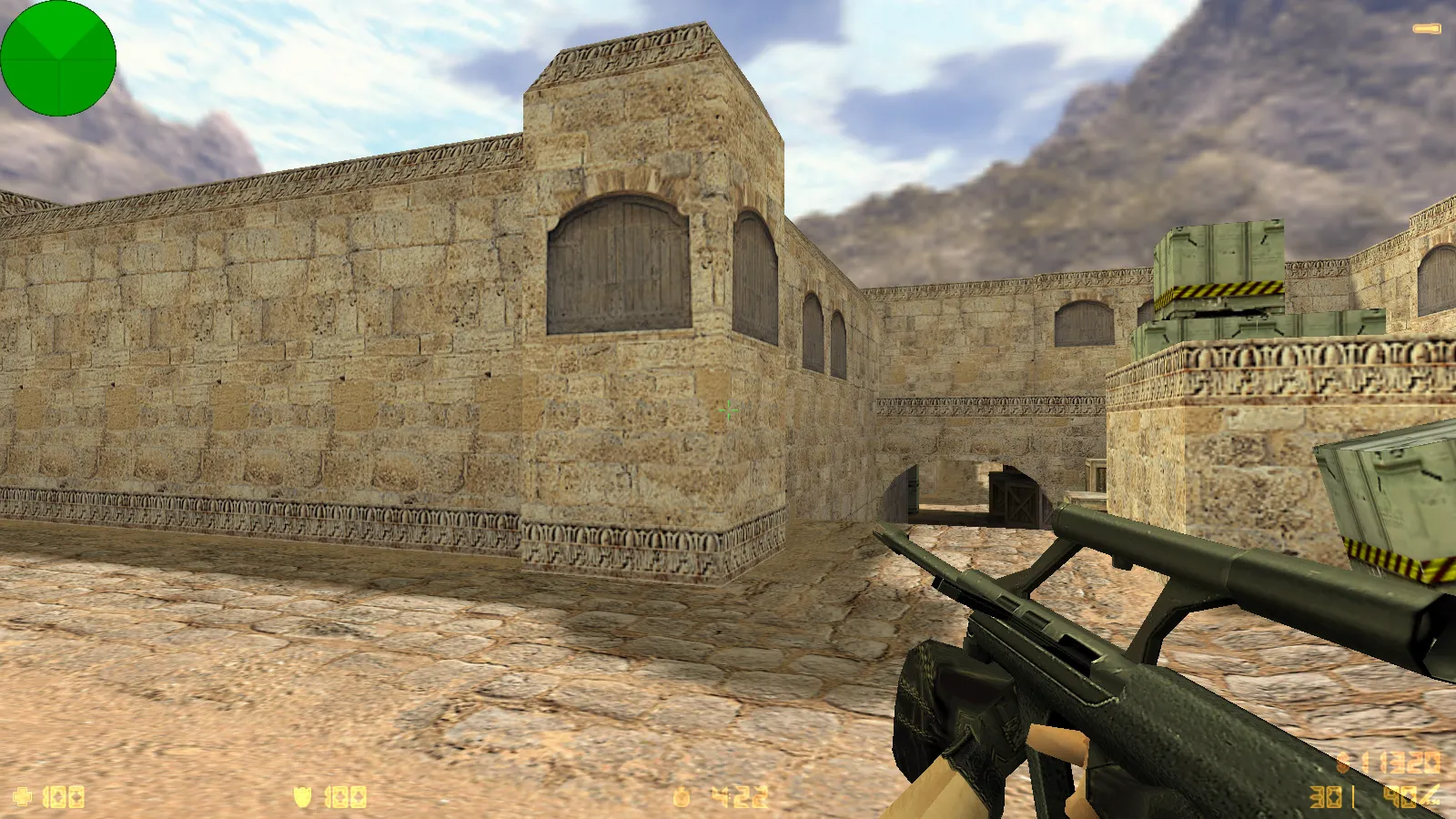 Скриншот  CS 1.6 HD Original: чистая сборка с 29 HD-моделями оружия, оптимизированным конфигом и обновленными звуками