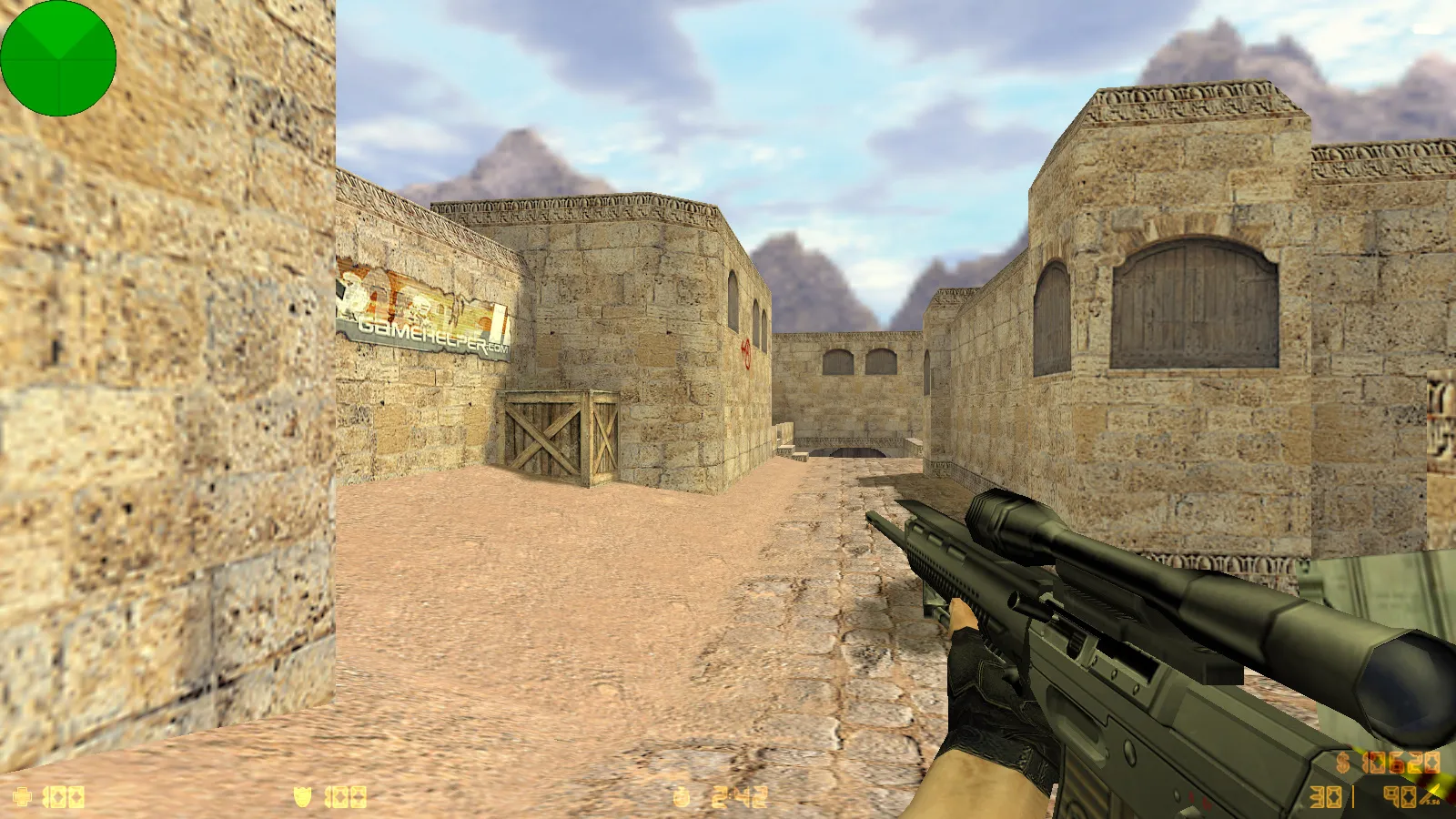 Скриншот  CS 1.6 HD Original: чистая сборка с 29 HD-моделями оружия, оптимизированным конфигом и обновленными звуками