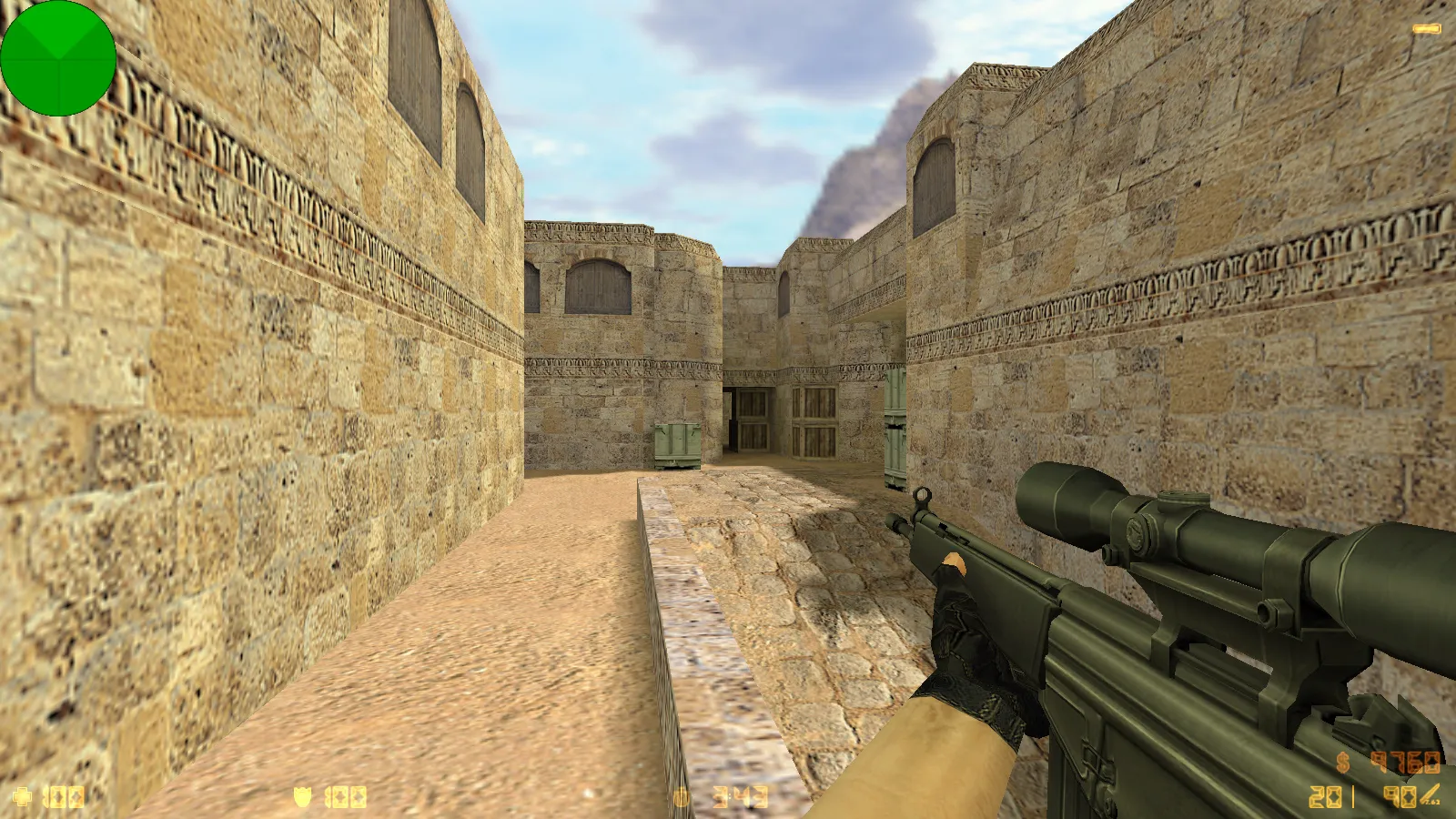 Скриншот  CS 1.6 HD Original: чистая сборка с 29 HD-моделями оружия, оптимизированным конфигом и обновленными звуками