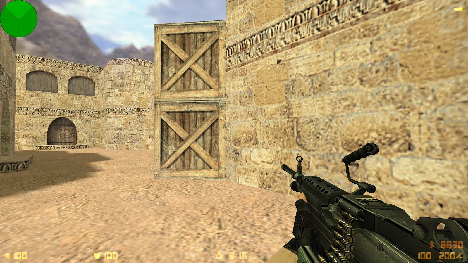 Скриншот  CS 1.6 HD Original: чистая сборка с 29 HD-моделями оружия, оптимизированным конфигом и обновленными звуками