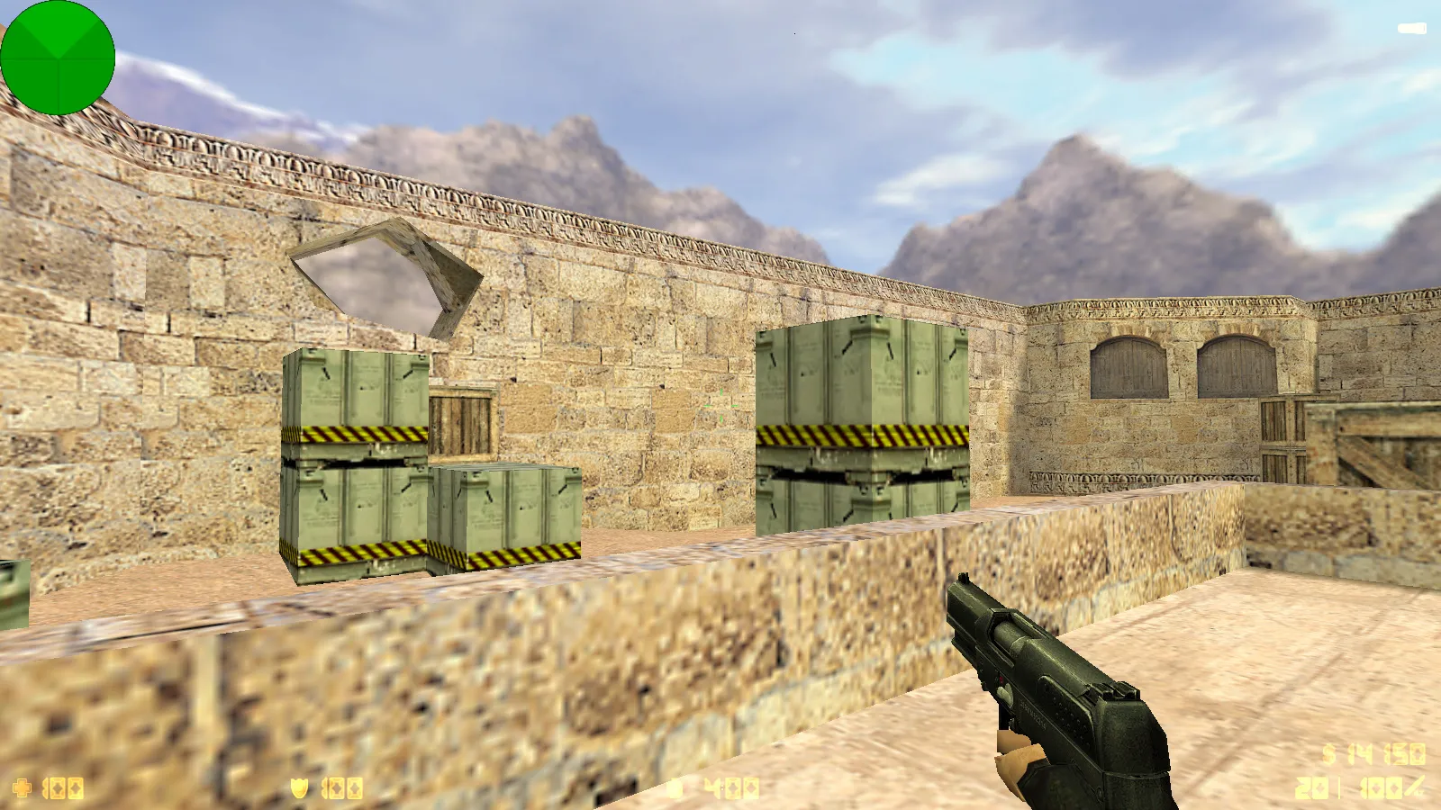 Скриншот  CS 1.6 HD Original: чистая сборка с 29 HD-моделями оружия, оптимизированным конфигом и обновленными звуками