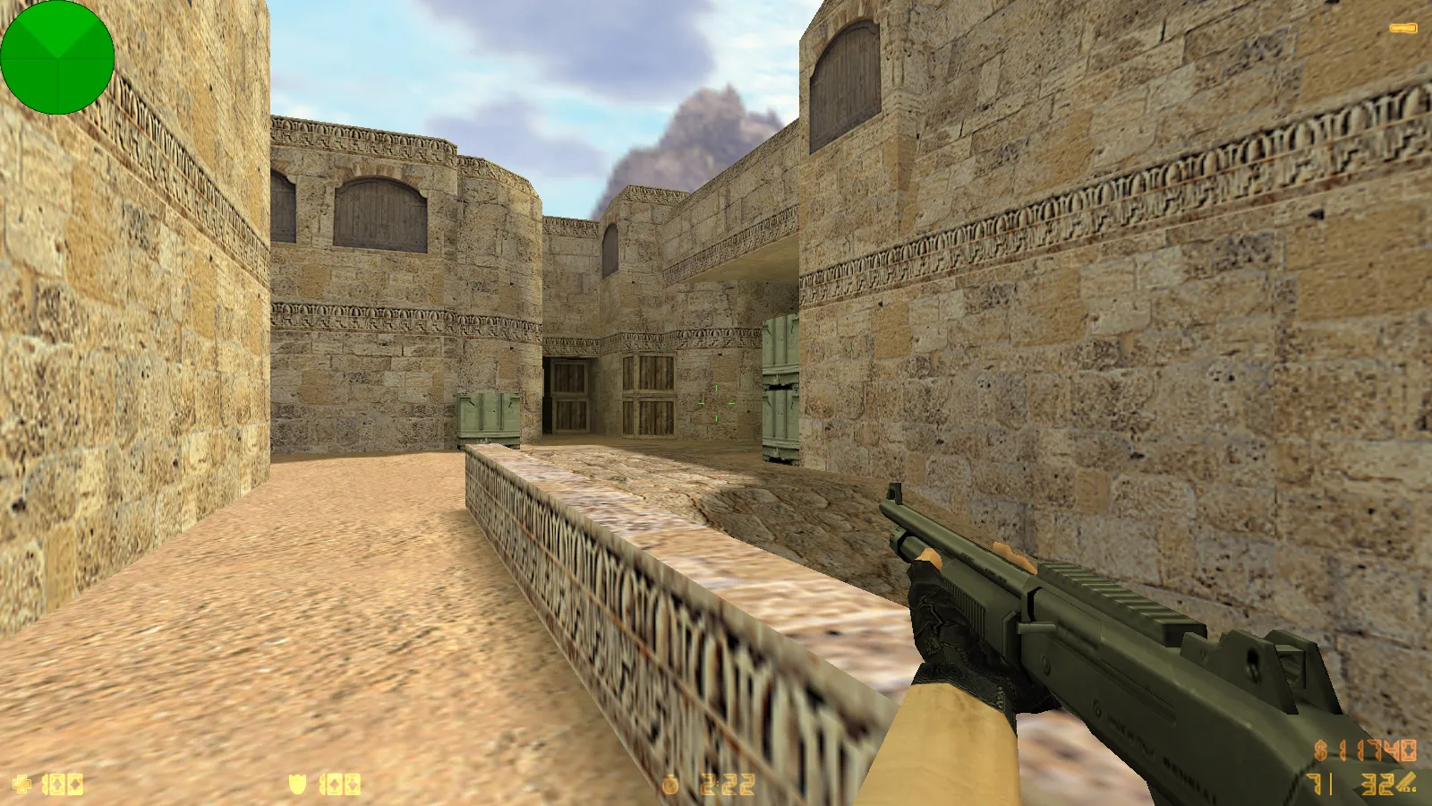 Скриншот  CS 1.6 HD Original: чистая сборка с 29 HD-моделями оружия, оптимизированным конфигом и обновленными звуками