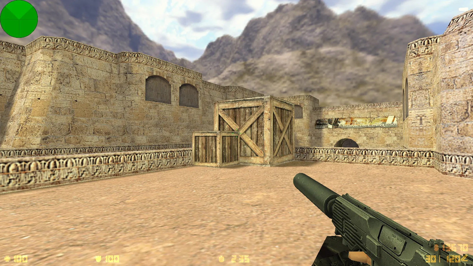 Скриншот  CS 1.6 HD Original: чистая сборка с 29 HD-моделями оружия, оптимизированным конфигом и обновленными звуками