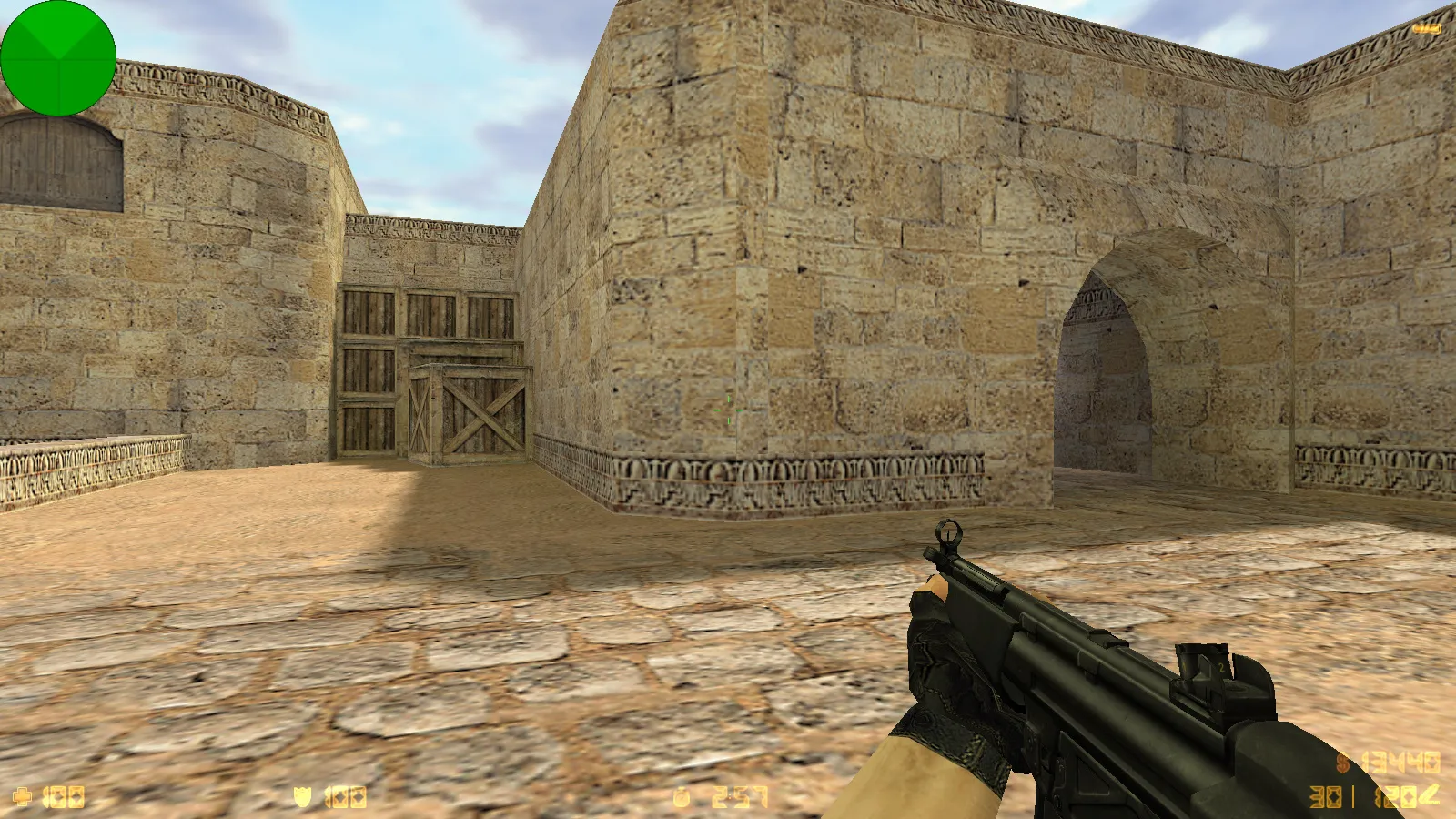 Скриншот  CS 1.6 HD Original: чистая сборка с 29 HD-моделями оружия, оптимизированным конфигом и обновленными звуками