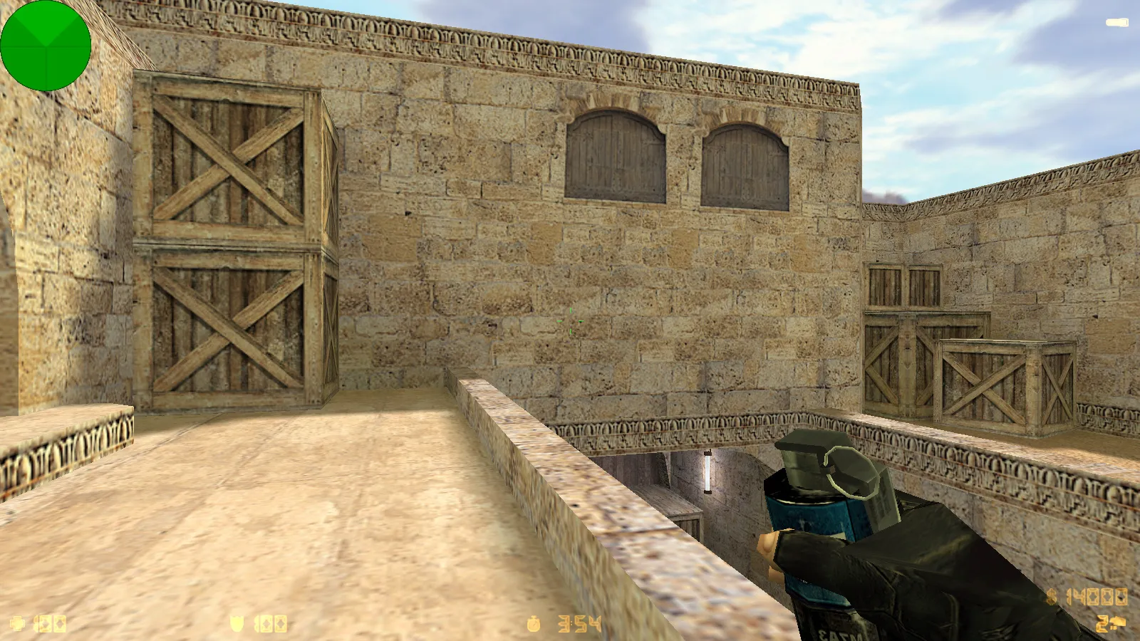 Скриншот  CS 1.6 HD Original: чистая сборка с 29 HD-моделями оружия, оптимизированным конфигом и обновленными звуками