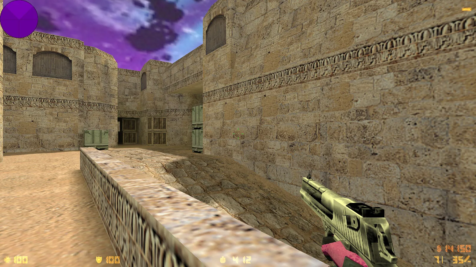 Скриншот  CS 1.6 от hoss: блогерская сборка с 9 новинками, скинами, звуками, черным меню и оптимизированным конфигом