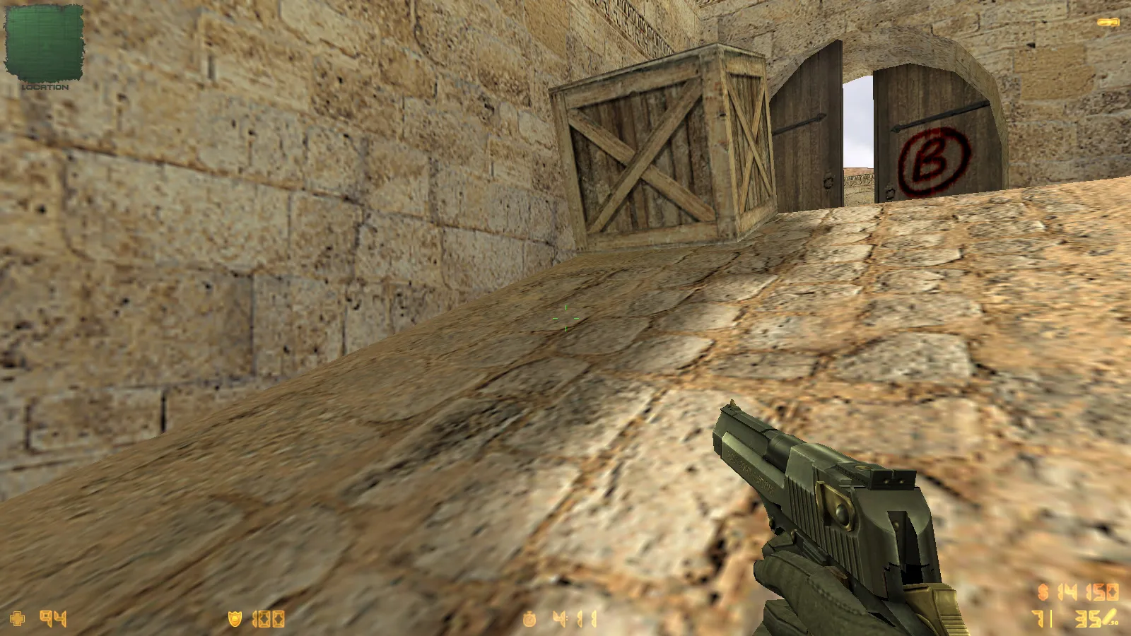 Скриншот  CS 1.6 iPlay: сборка с HD оружием, черным меню, звуками и оптимизированным конфигом