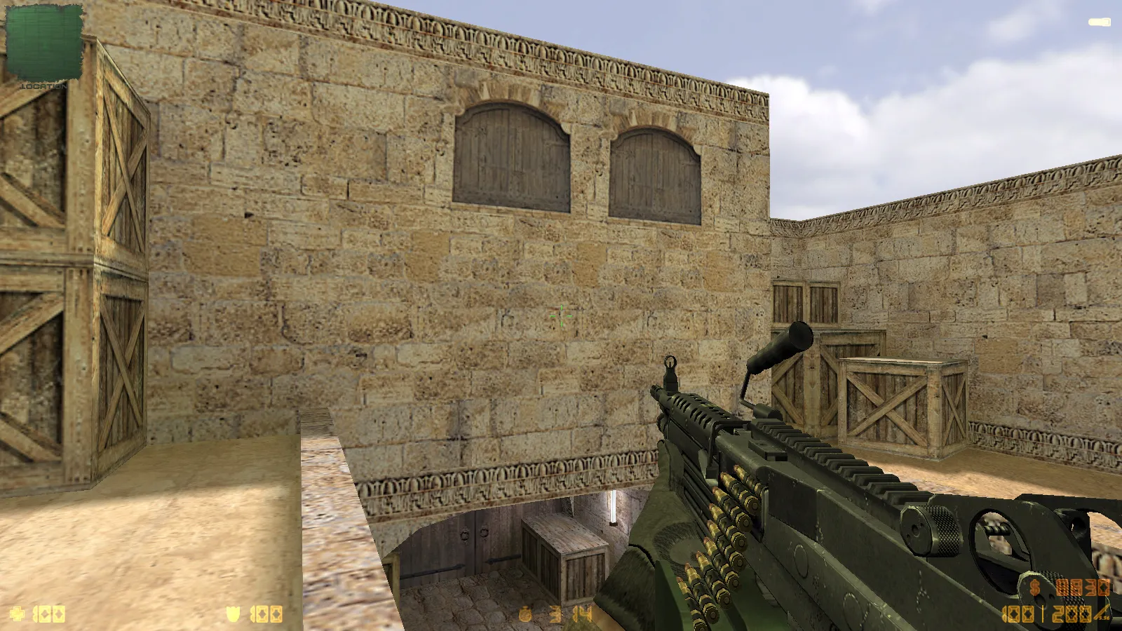 Скриншот  CS 1.6 iPlay: сборка с HD оружием, черным меню, звуками и оптимизированным конфигом