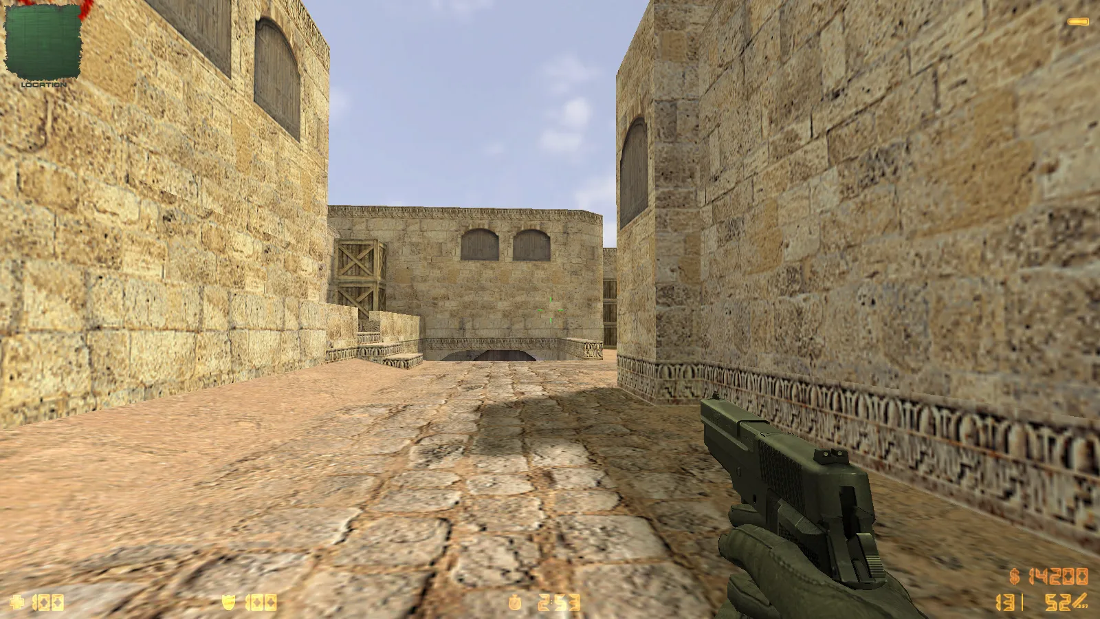 Скриншот  CS 1.6 iPlay: сборка с HD оружием, черным меню, звуками и оптимизированным конфигом