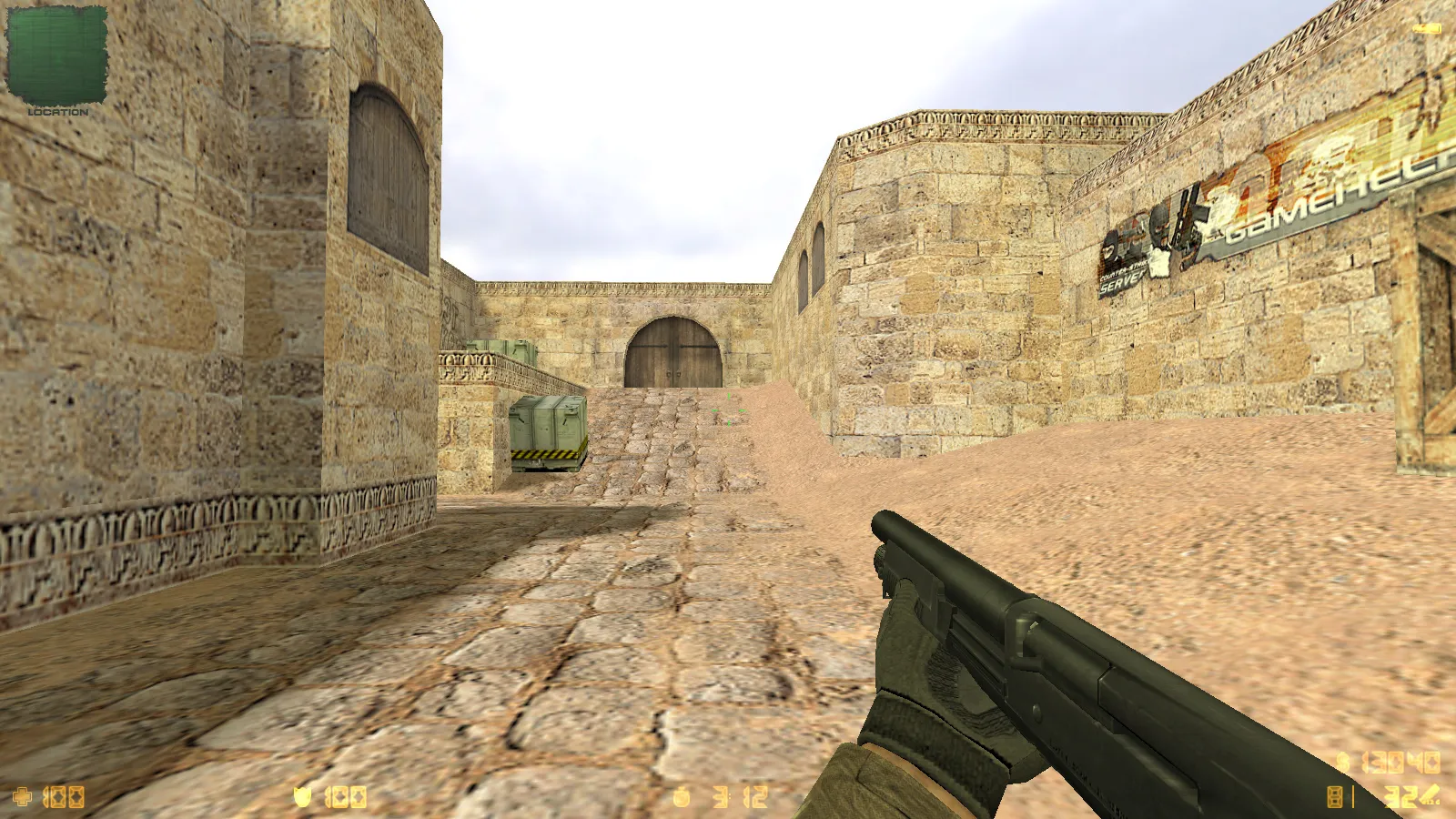 Скриншот  CS 1.6 iPlay: сборка с HD оружием, черным меню, звуками и оптимизированным конфигом