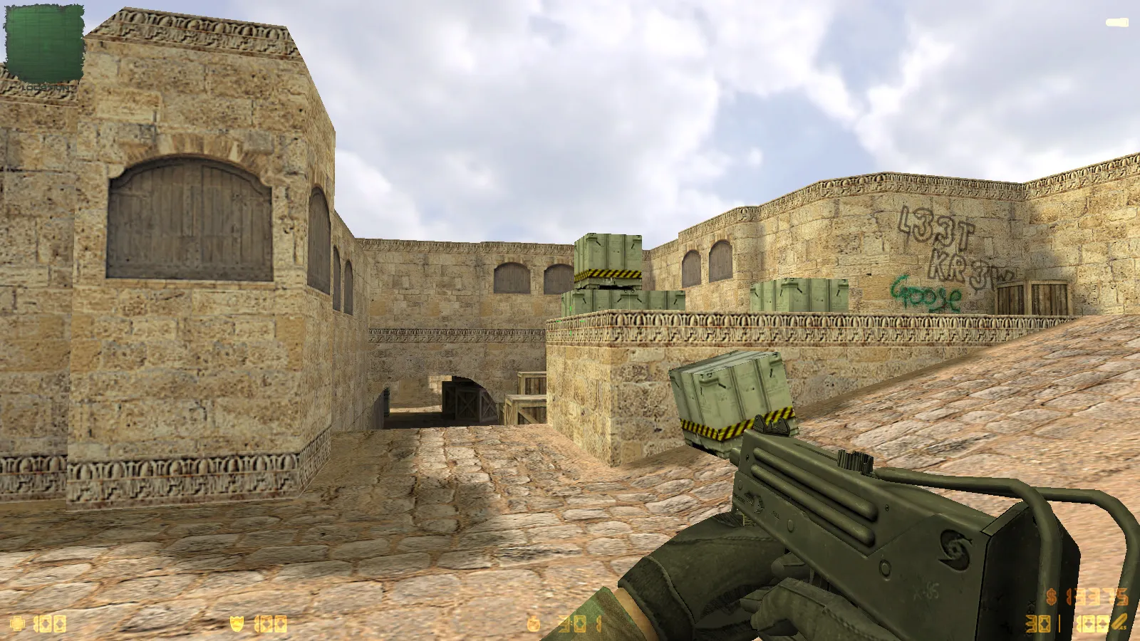 Скриншот  CS 1.6 iPlay: сборка с HD оружием, черным меню, звуками и оптимизированным конфигом