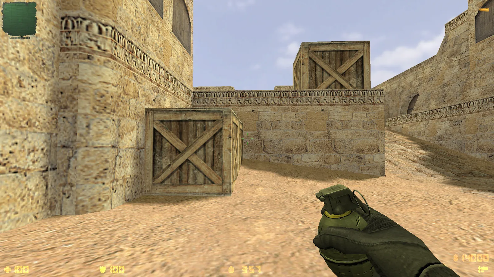 Скриншот  CS 1.6 iPlay: сборка с HD оружием, черным меню, звуками и оптимизированным конфигом