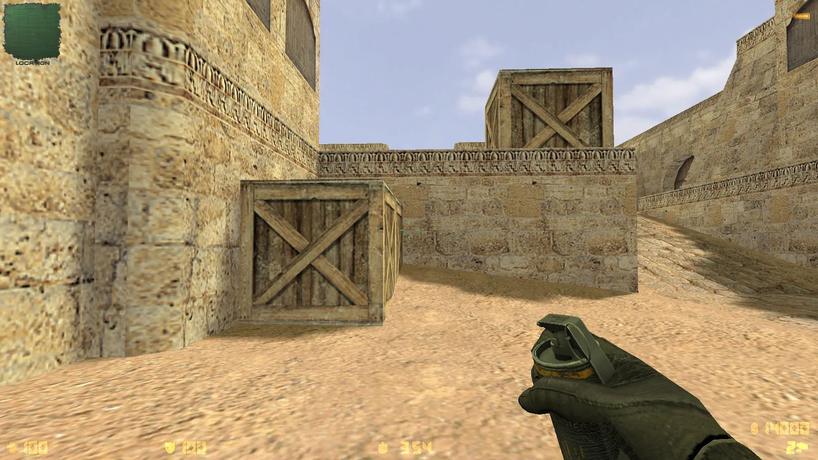 Скриншот  CS 1.6 iPlay: сборка с HD оружием, черным меню, звуками и оптимизированным конфигом