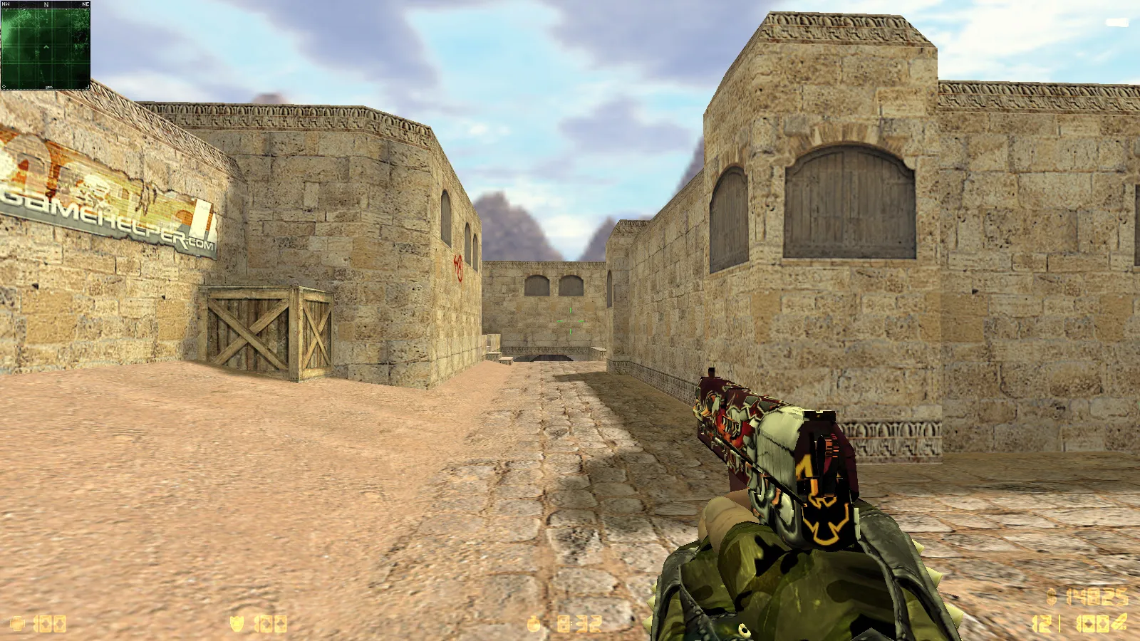 Скриншот  CS 1.6 Улучшенная сборка: оптимизация, чистый config.cfg, защита от MasterServer-подмены, Steam/Non-Steam, рейты 100k