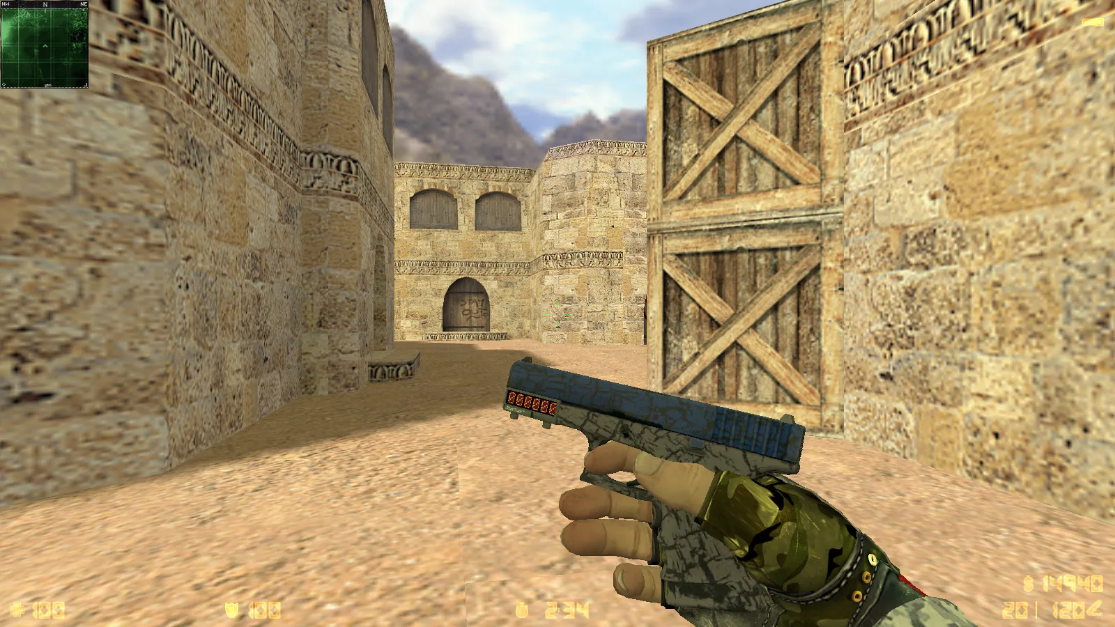 Скриншот  CS 1.6 Улучшенная сборка: оптимизация, чистый config.cfg, защита от MasterServer-подмены, Steam/Non-Steam, рейты 100k