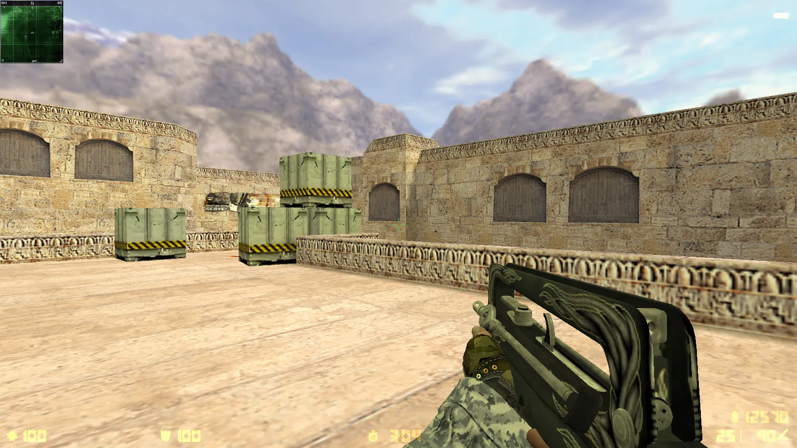 Скриншот  CS 1.6 Улучшенная сборка: оптимизация, чистый config.cfg, защита от MasterServer-подмены, Steam/Non-Steam, рейты 100k