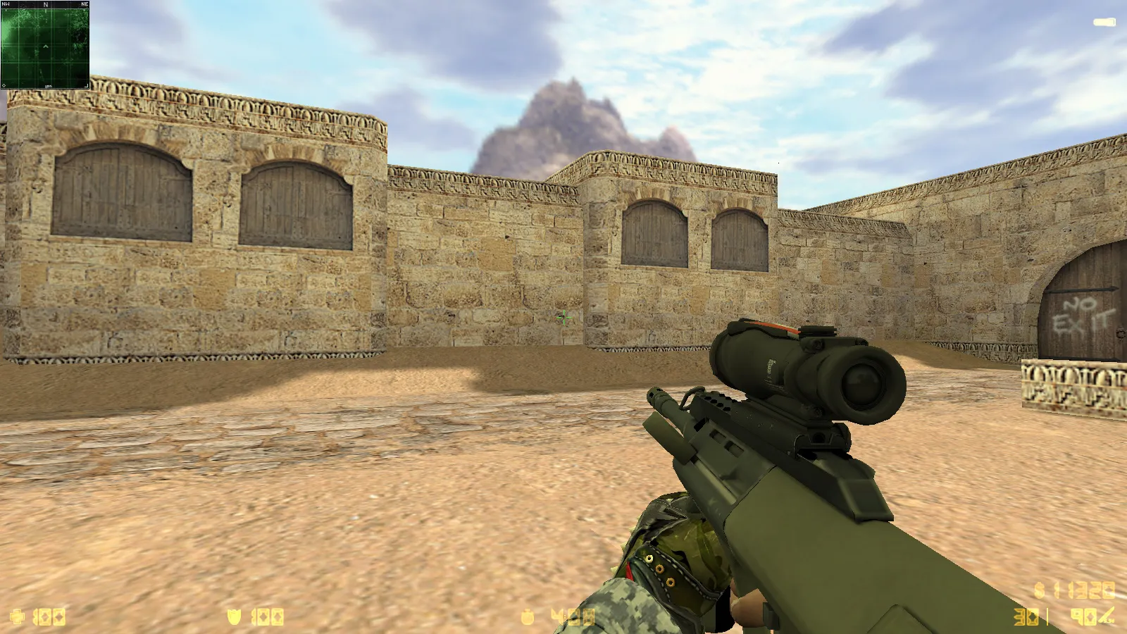 Скриншот  CS 1.6 Улучшенная сборка: оптимизация, чистый config.cfg, защита от MasterServer-подмены, Steam/Non-Steam, рейты 100k