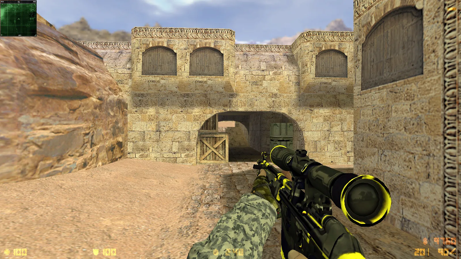 Скриншот  CS 1.6 Улучшенная сборка: оптимизация, чистый config.cfg, защита от MasterServer-подмены, Steam/Non-Steam, рейты 100k