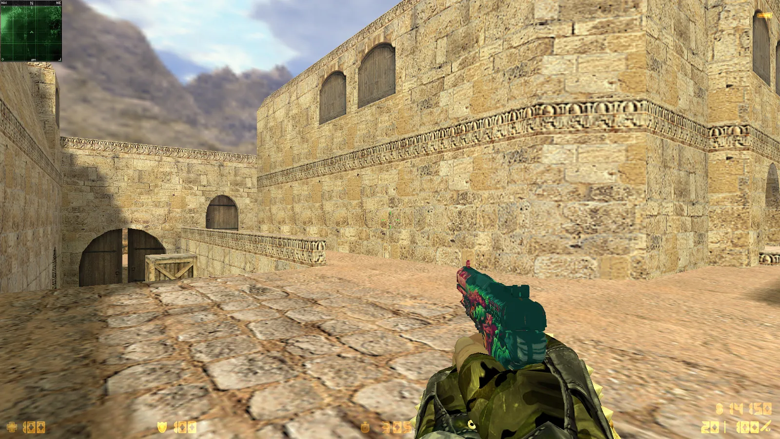 Скриншот  CS 1.6 Улучшенная сборка: оптимизация, чистый config.cfg, защита от MasterServer-подмены, Steam/Non-Steam, рейты 100k