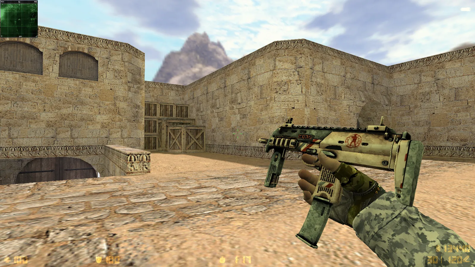 Скриншот  CS 1.6 Улучшенная сборка: оптимизация, чистый config.cfg, защита от MasterServer-подмены, Steam/Non-Steam, рейты 100k