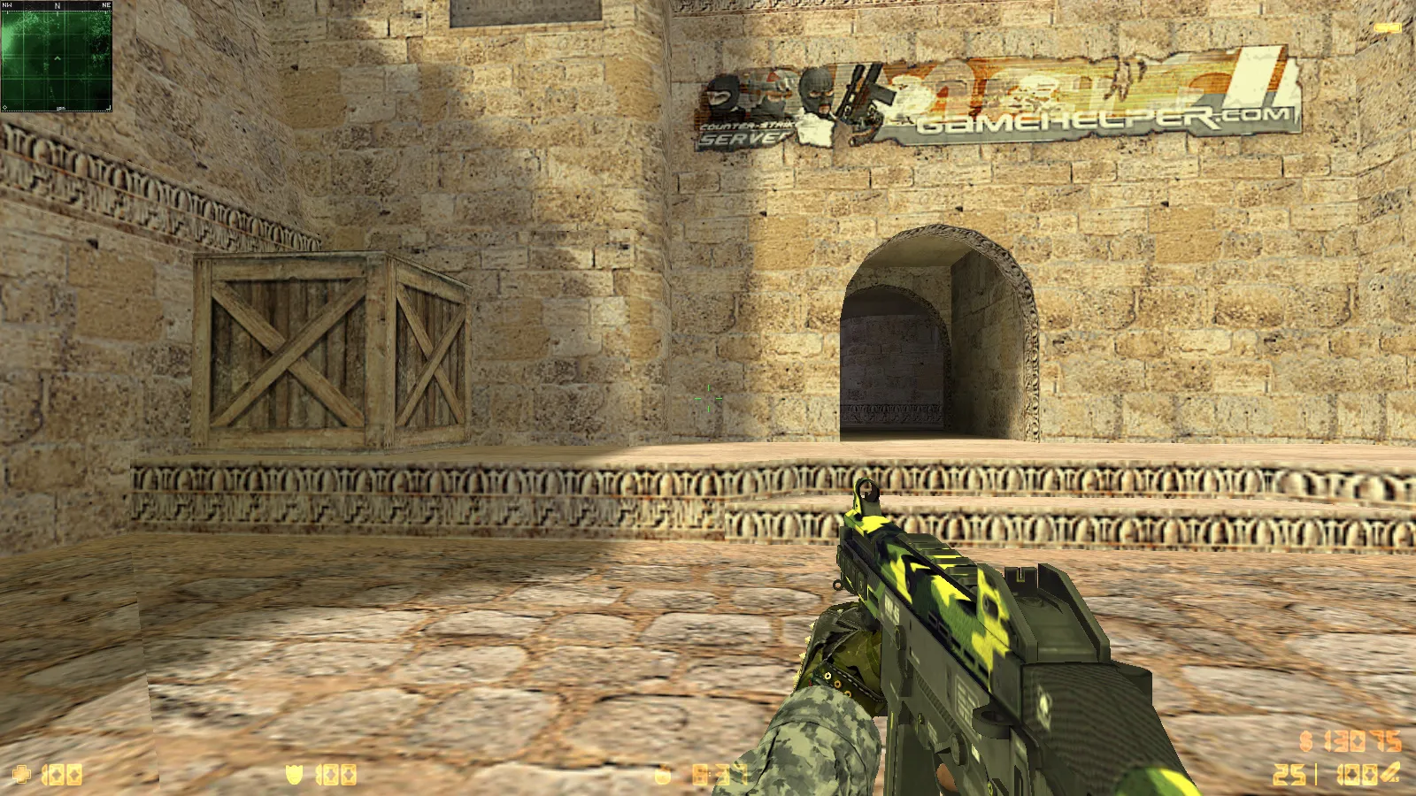 Скриншот  CS 1.6 Улучшенная сборка: оптимизация, чистый config.cfg, защита от MasterServer-подмены, Steam/Non-Steam, рейты 100k