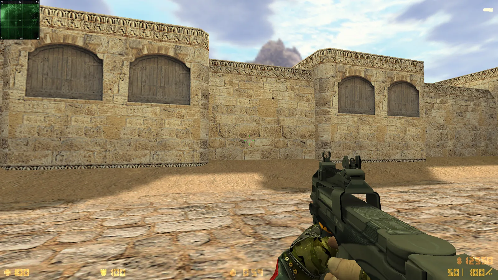 Скриншот  CS 1.6 Улучшенная сборка: оптимизация, чистый config.cfg, защита от MasterServer-подмены, Steam/Non-Steam, рейты 100k