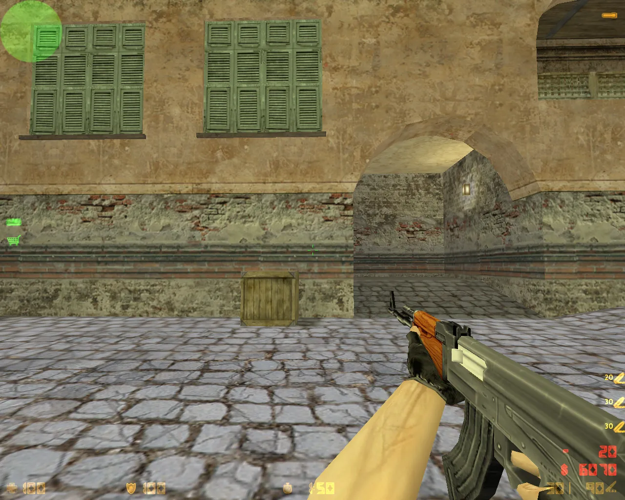 Скриншот CS 1.6 Инфекция: тематические модели L33T и GIGN в масках, темная тема меню, фон, оптимизированный конфиг