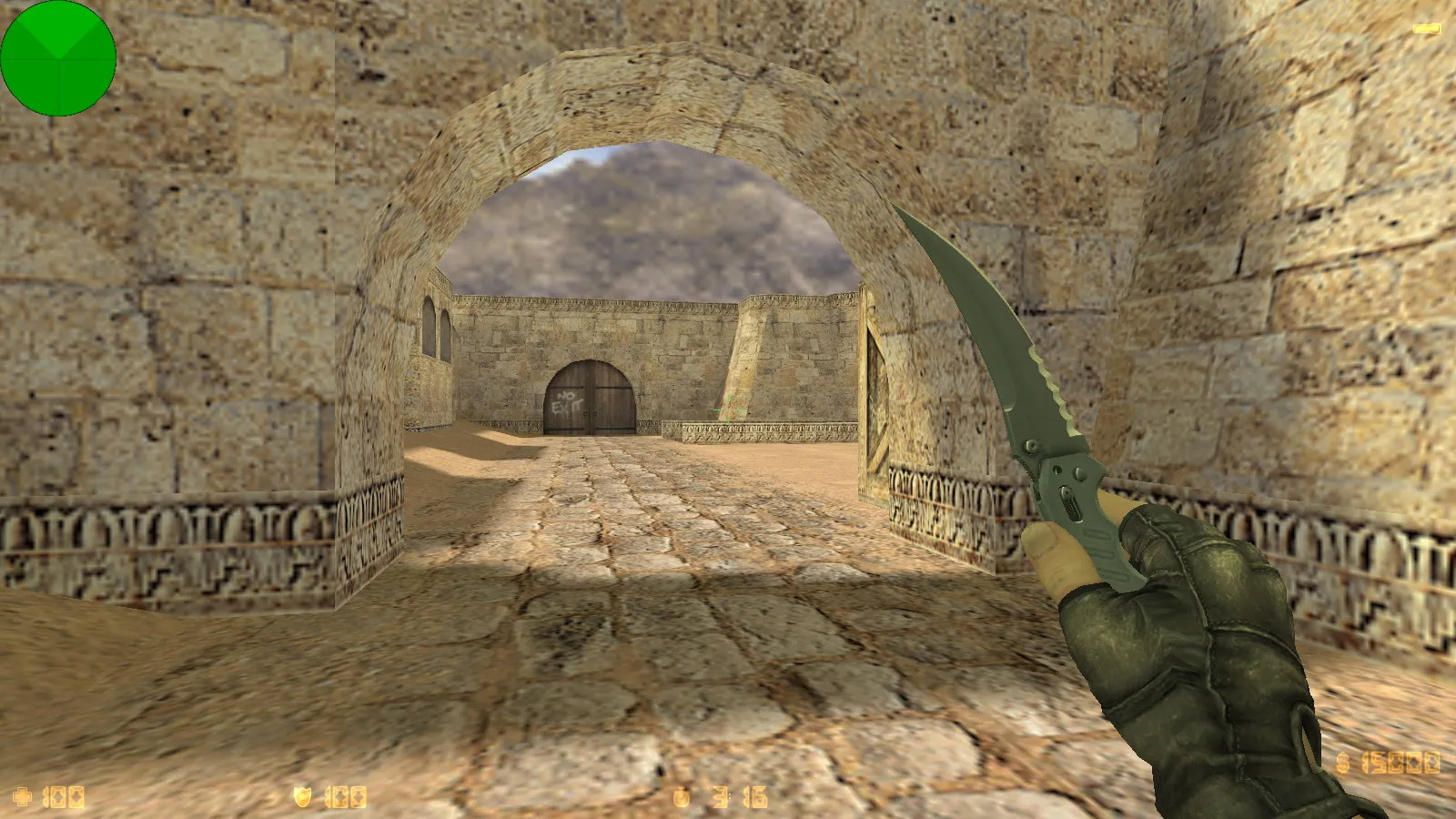 Скриншот CS 1.6 от Infi1337: блогерская сборка с v_/p_/w_ оружием, скинами, звуками, музыкой и оптимизированным конфигом