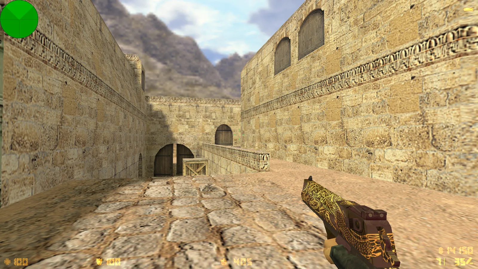 Скриншот  CS 1.6 от Infi1337: блогерская сборка с v_/p_/w_ оружием, скинами, звуками, музыкой и оптимизированным конфигом