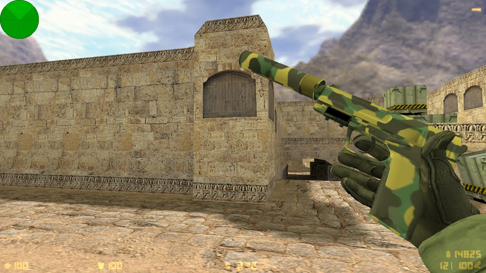 Скриншот  CS 1.6 от Infi1337: блогерская сборка с v_/p_/w_ оружием, скинами, звуками, музыкой и оптимизированным конфигом