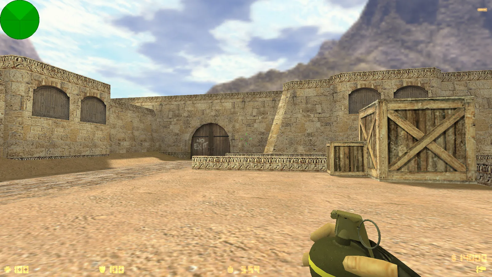 Скриншот  CS 1.6 от Infi1337: блогерская сборка с v_/p_/w_ оружием, скинами, звуками, музыкой и оптимизированным конфигом