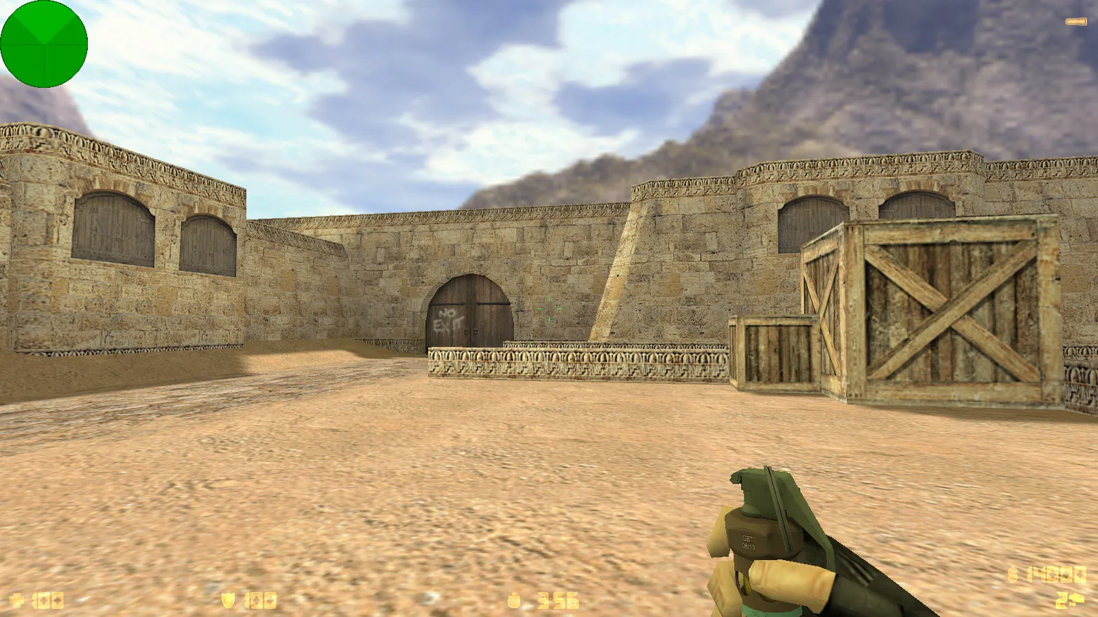 Скриншот  CS 1.6 от Infi1337: блогерская сборка с v_/p_/w_ оружием, скинами, звуками, музыкой и оптимизированным конфигом