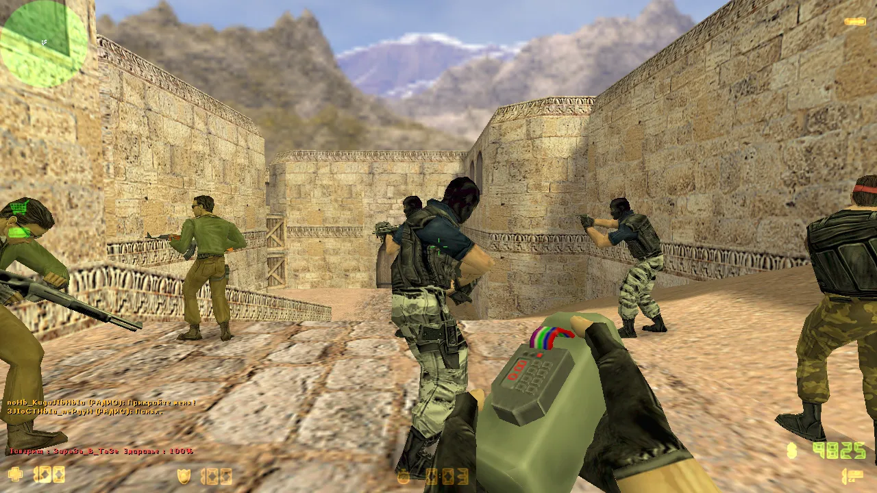 Скриншот  CS 1.6 Infinity Gigabyte — сборка с турнирами INFINITY Gigabyte 2009, чистый config.cfg, защита от MasterServer-подмены