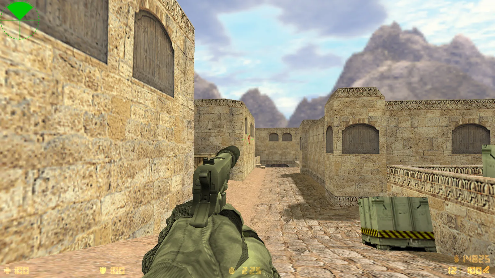 Скриншот  CS 1.6 Insane — сборка с 29 моделями оружия, темным меню, новыми перчатками, звуками и оптимизированным config.cfg