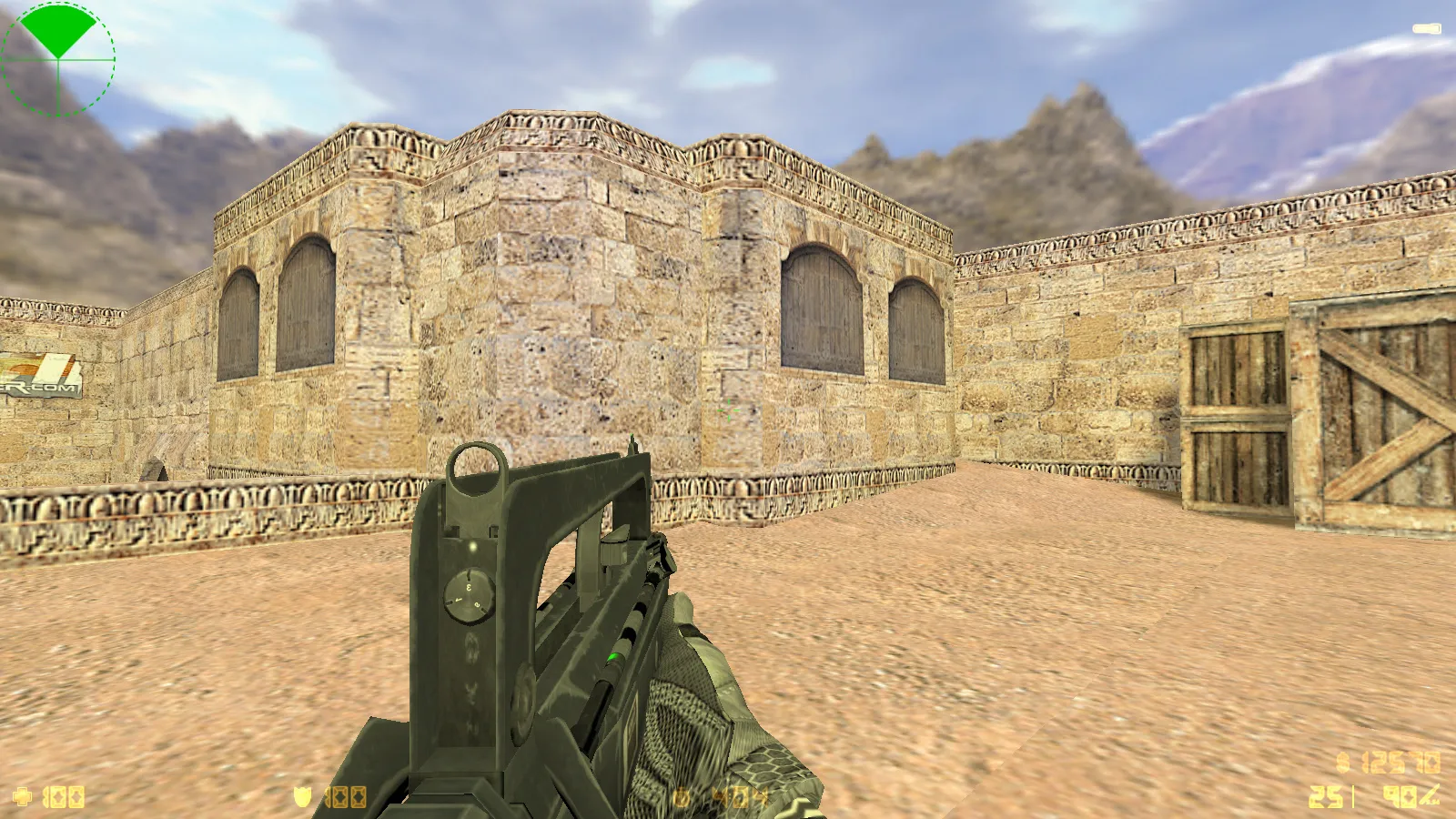 Скриншот  CS 1.6 Insane — сборка с 29 моделями оружия, темным меню, новыми перчатками, звуками и оптимизированным config.cfg